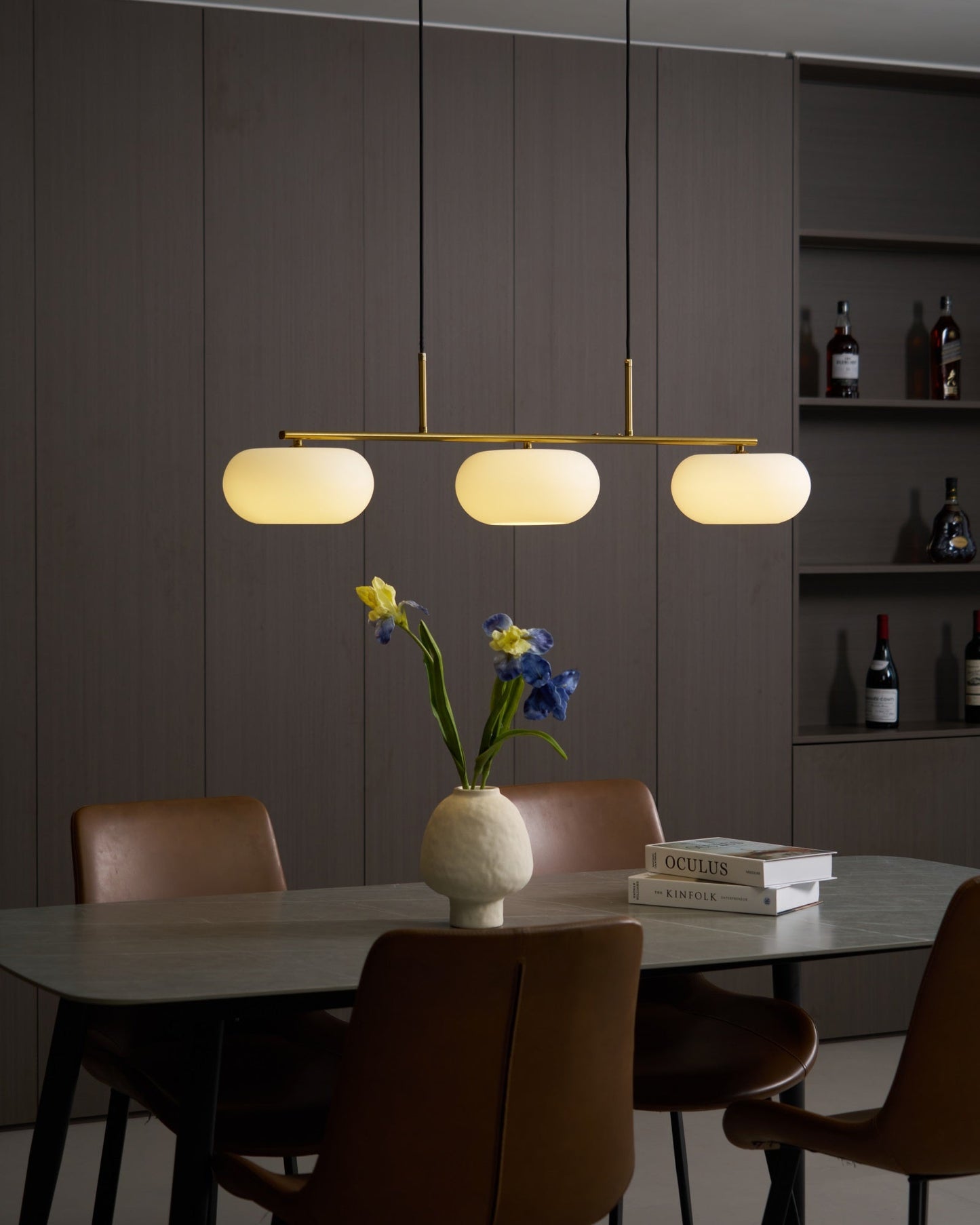 Sculptural Pendant Light