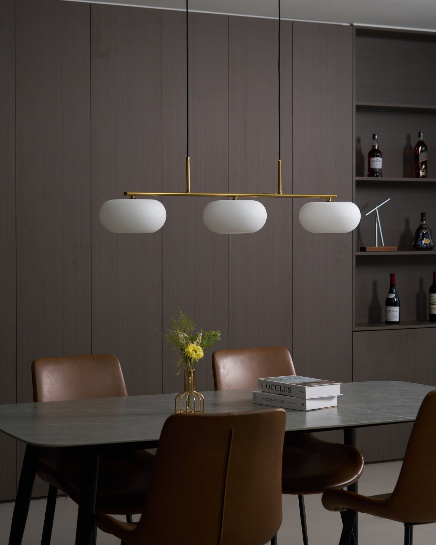 Sculptural Pendant Light