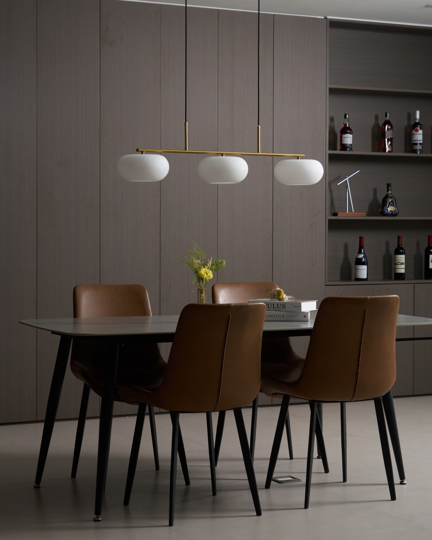 Sculptural Pendant Light