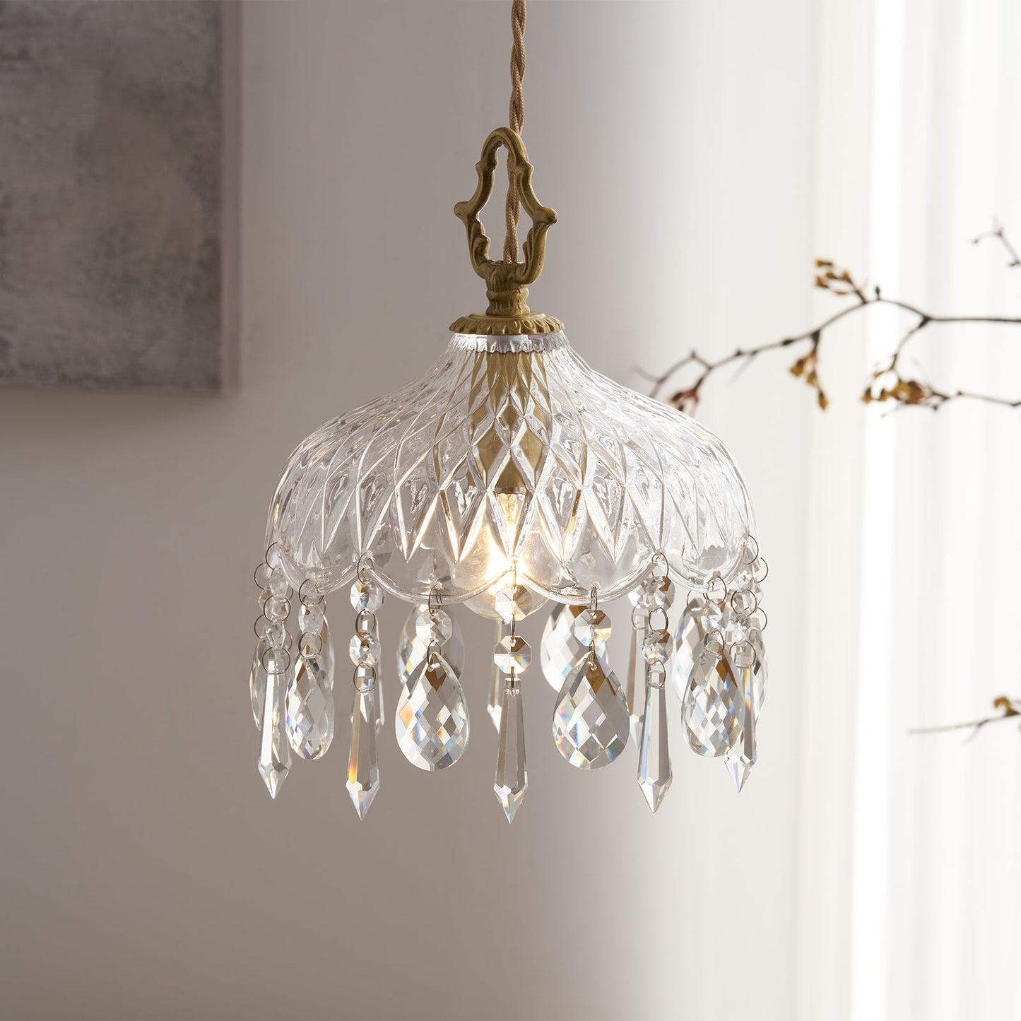 Bowl Shade Pendant Lamp