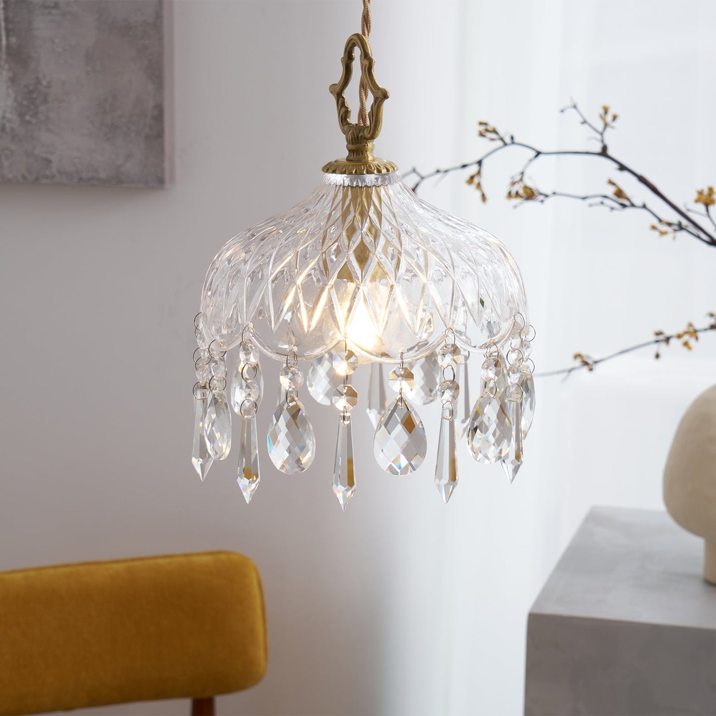 Bowl Shade Pendant Lamp