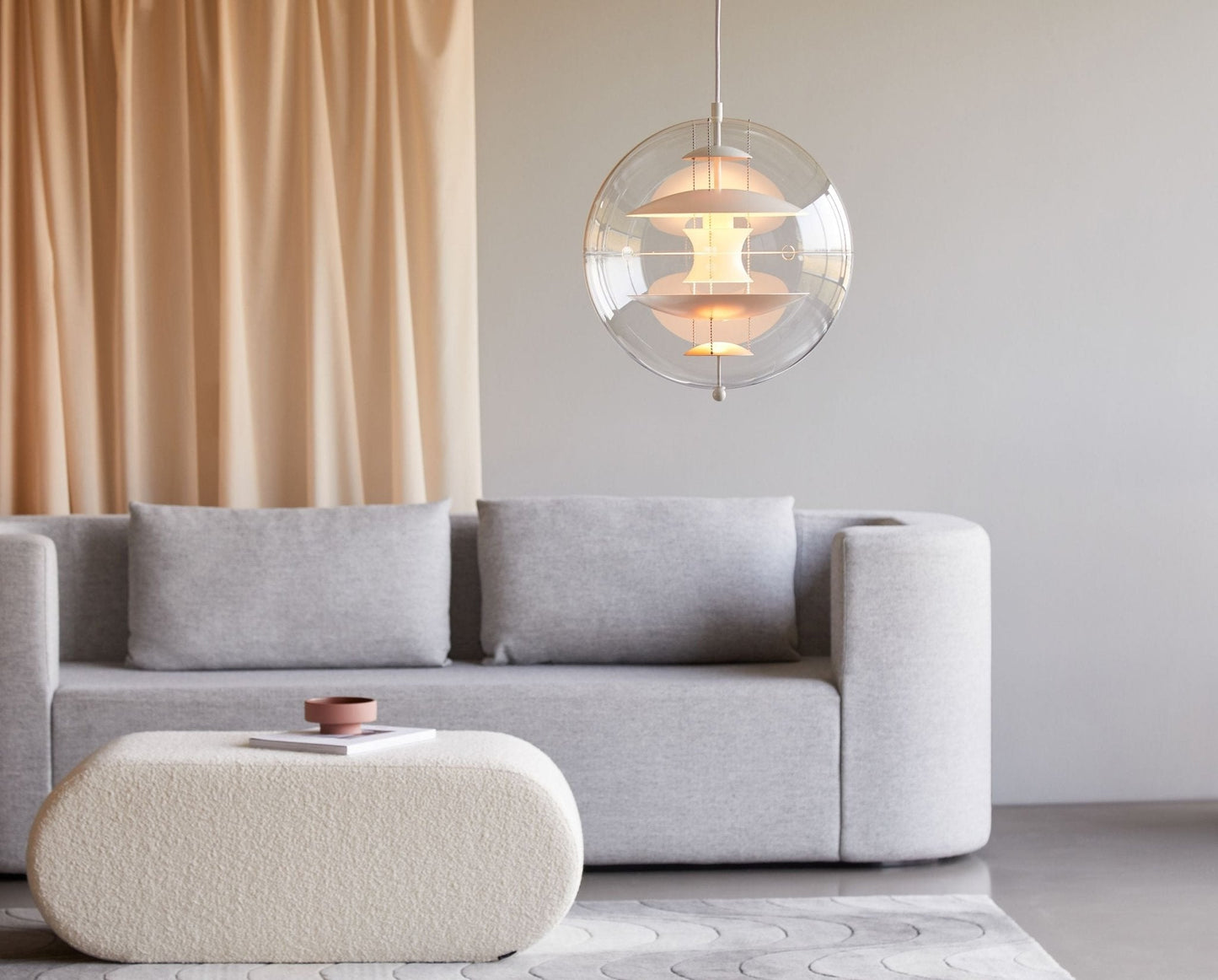 Round Sphere Pendant Lamp