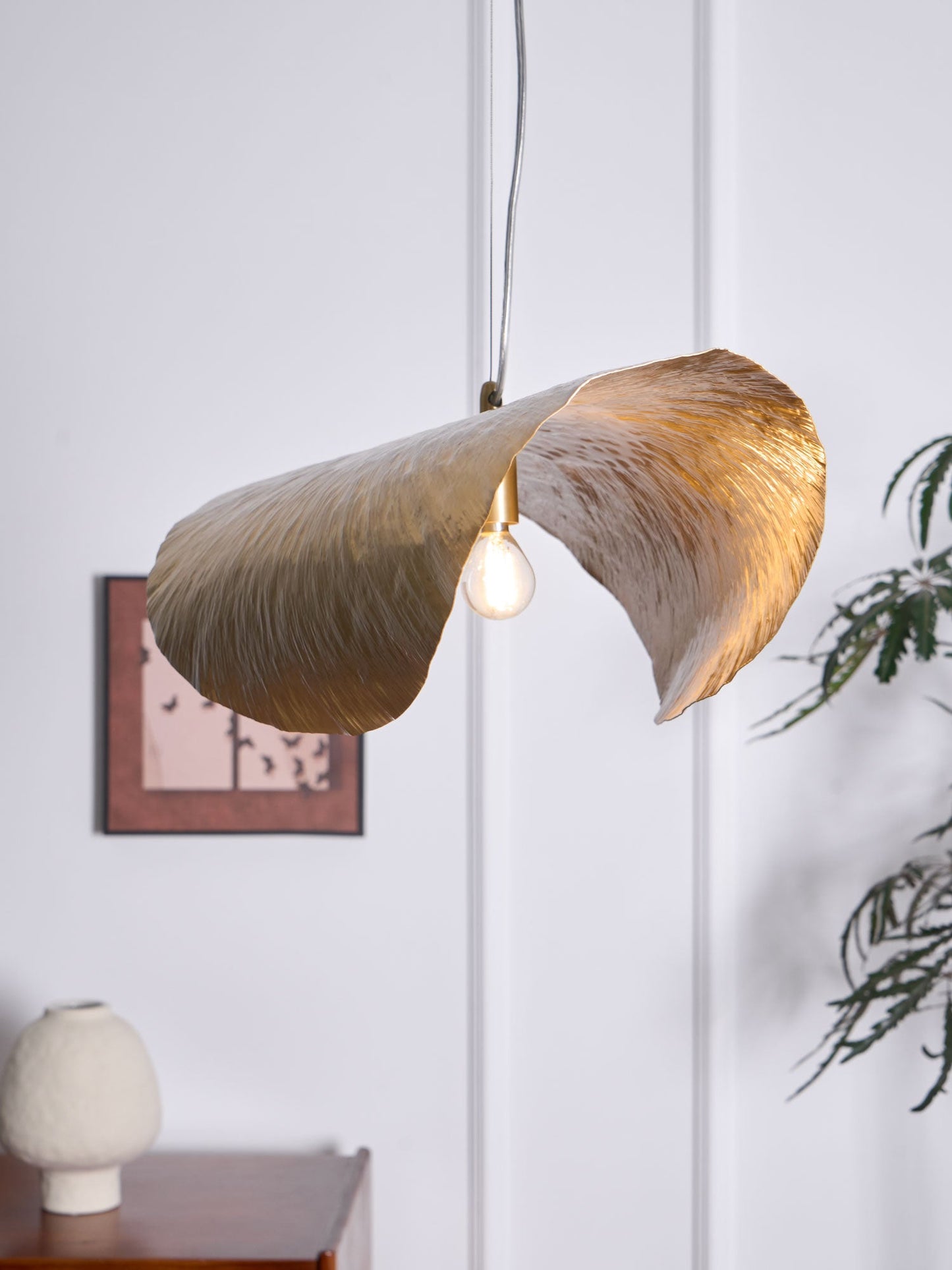 Hammered Pendant Light