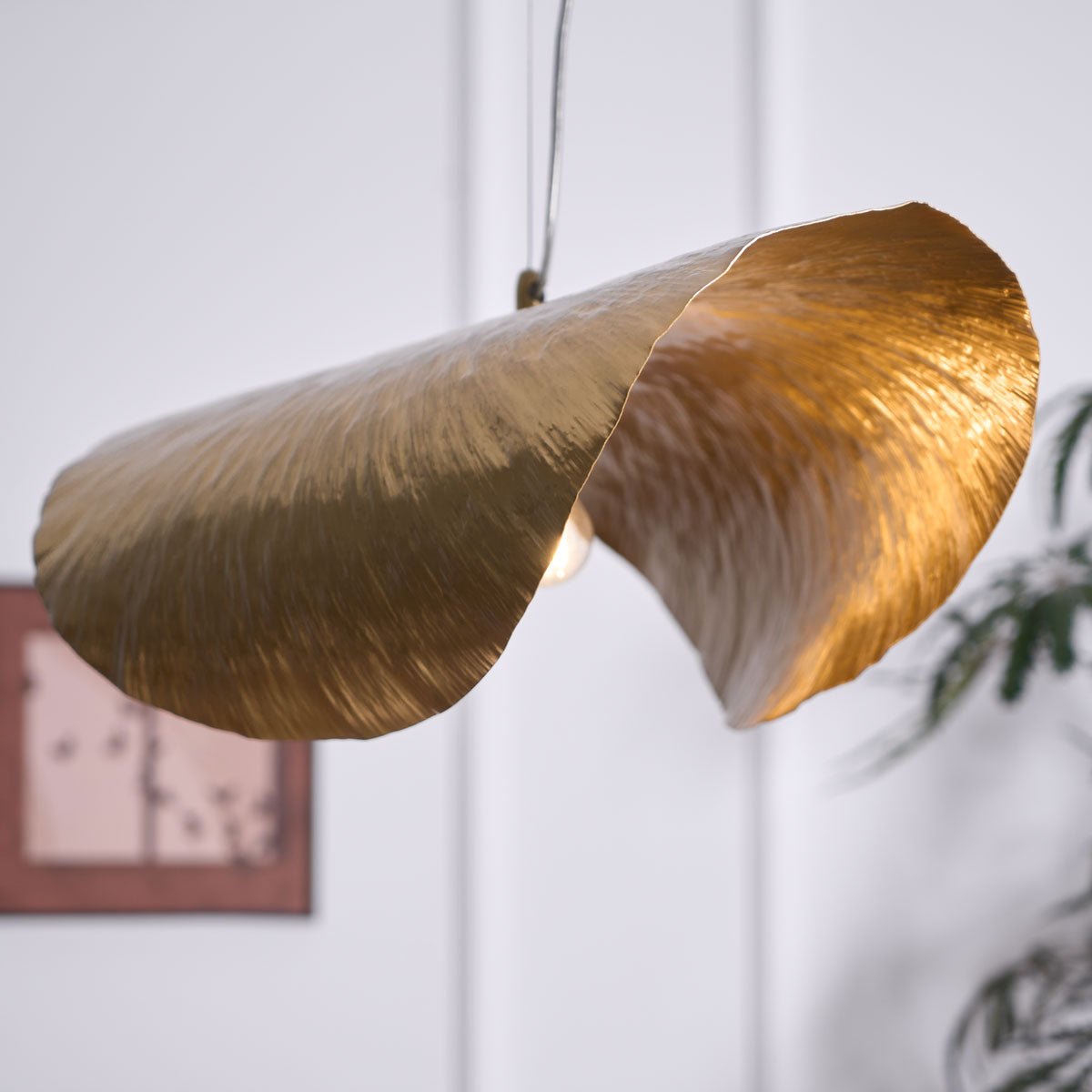 Hammered Pendant Light