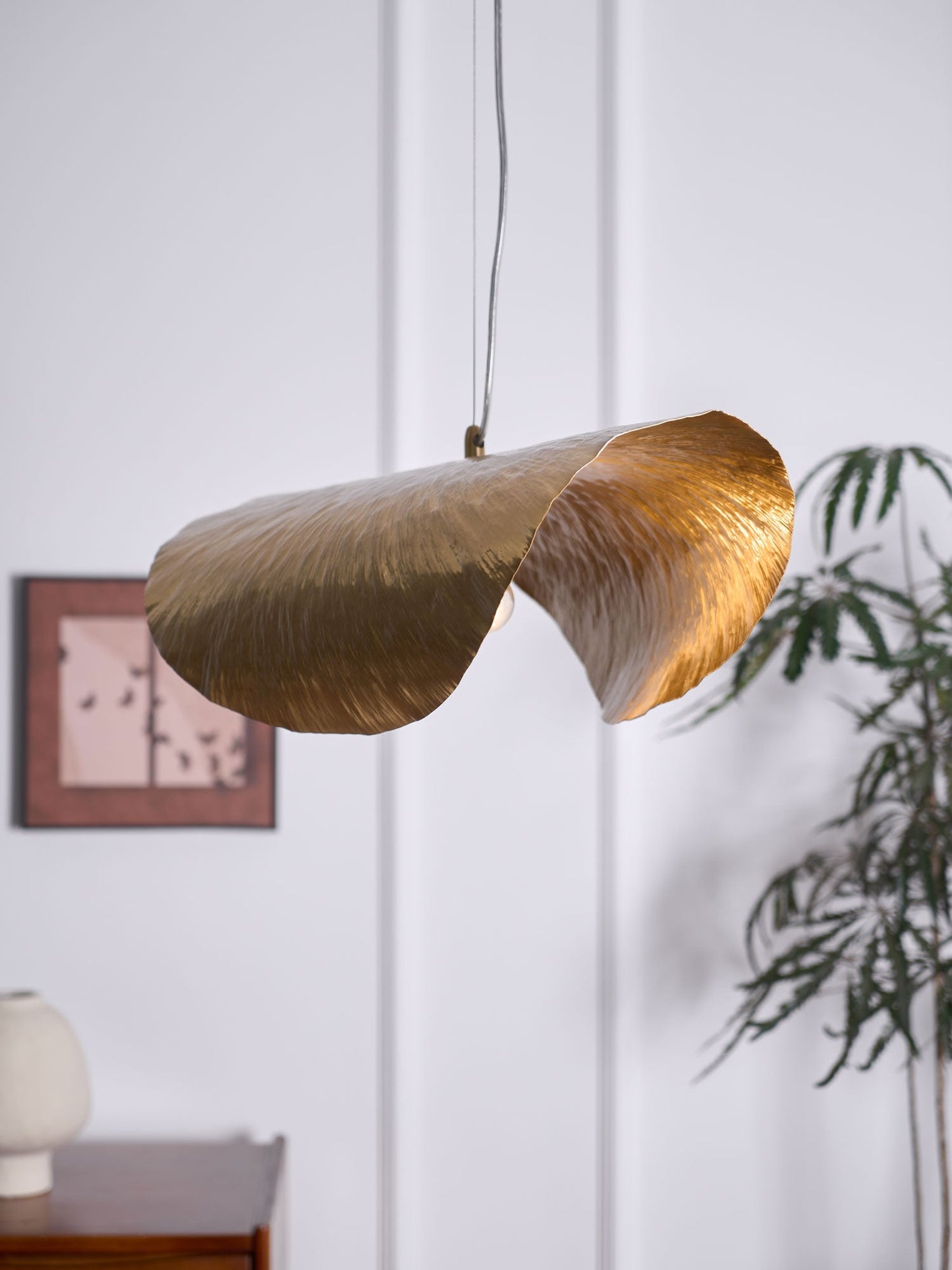 Hammered Pendant Light