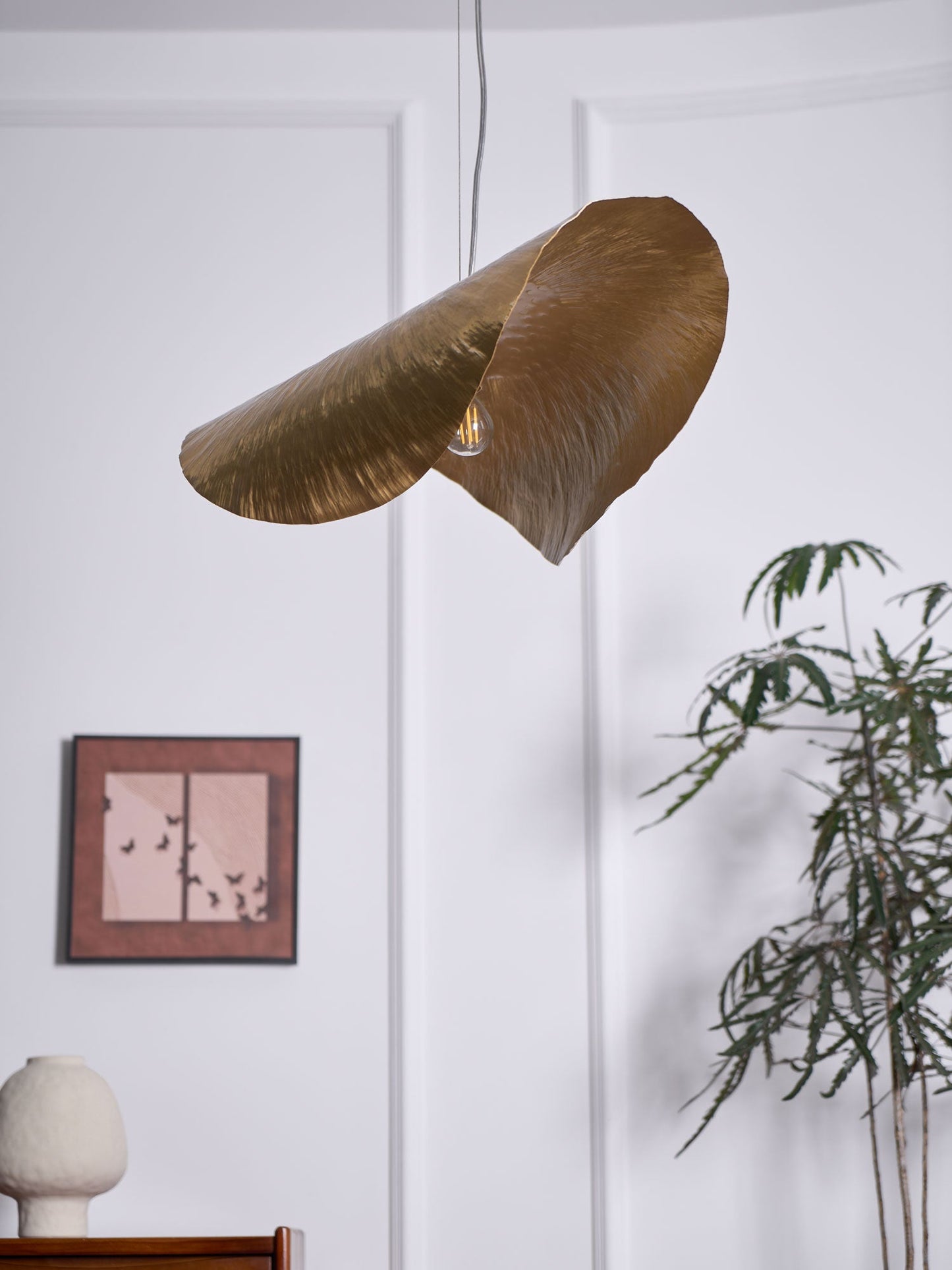 Hammered Pendant Light