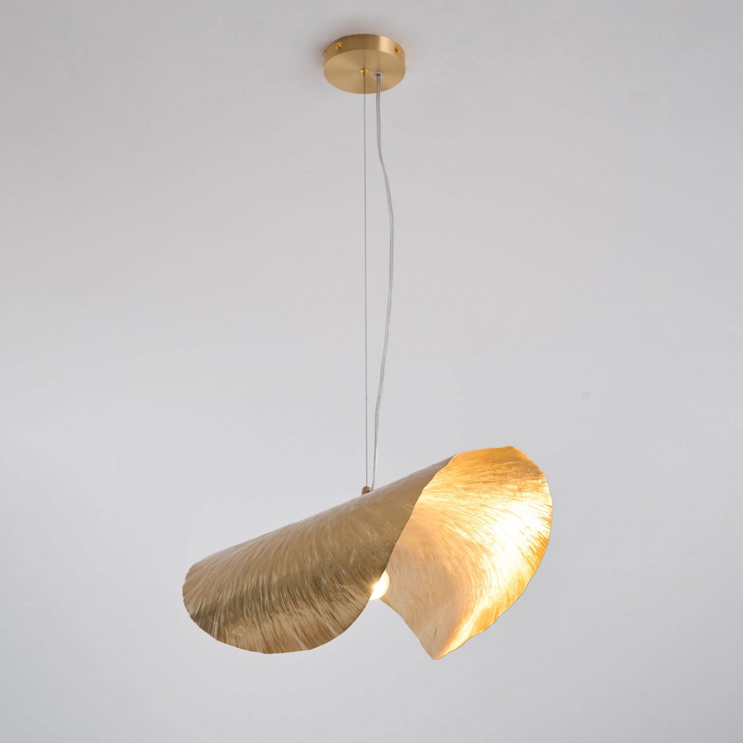 Hammered Pendant Light