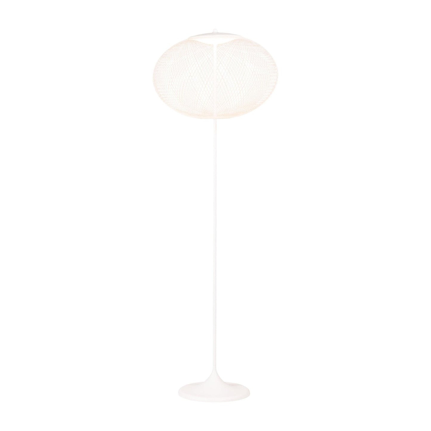 Metallic Meshwork Floor Lamp