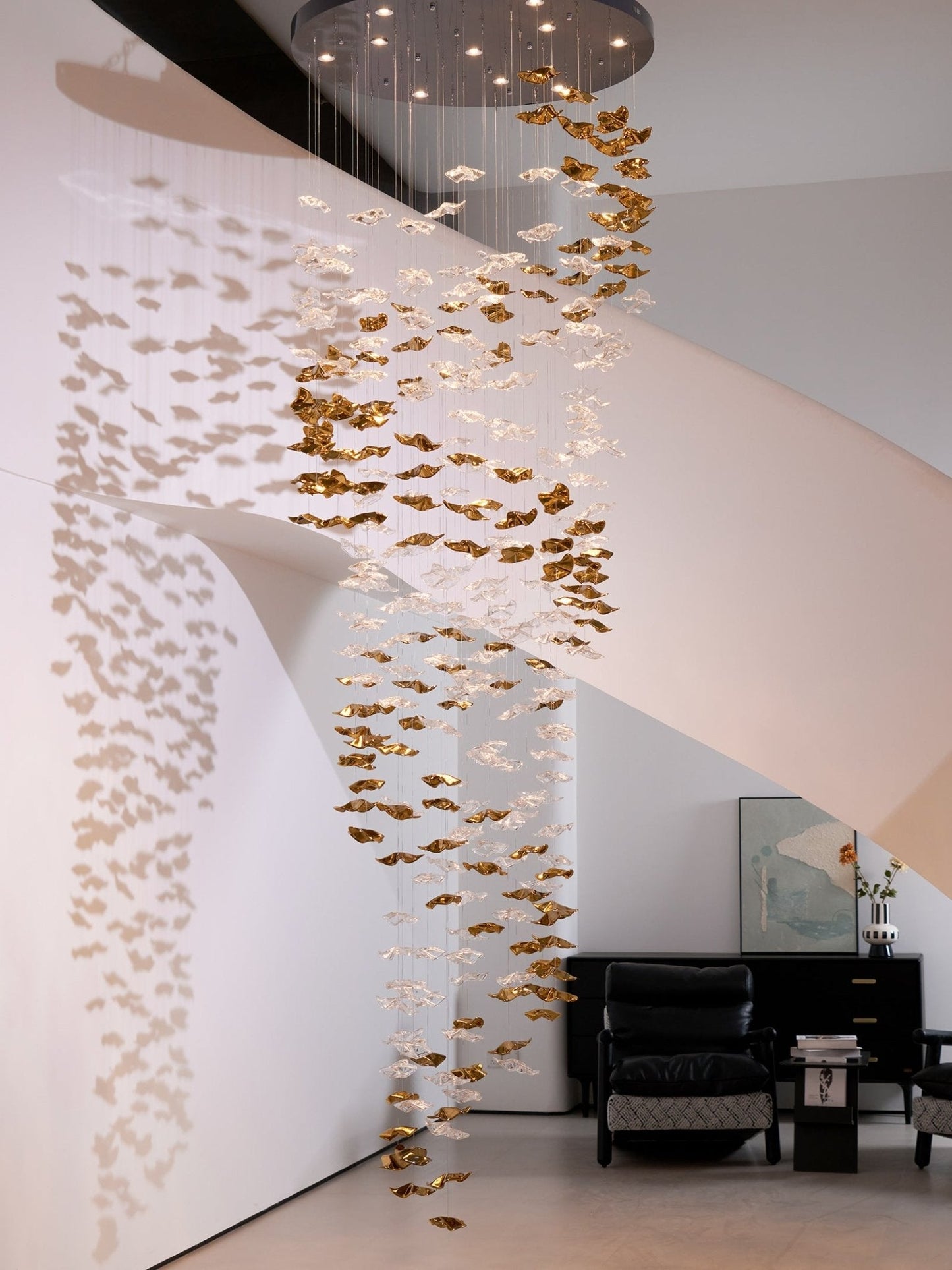 Tidal Stair Chandelier