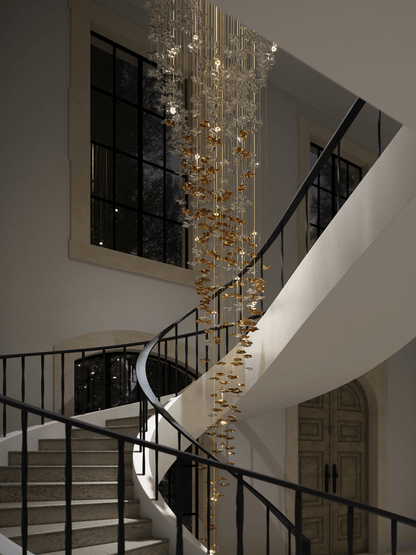 Tidal Stair Chandelier