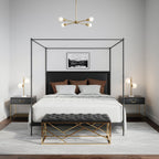Castell 2 Globe Table Lamp 21", Aged Brass