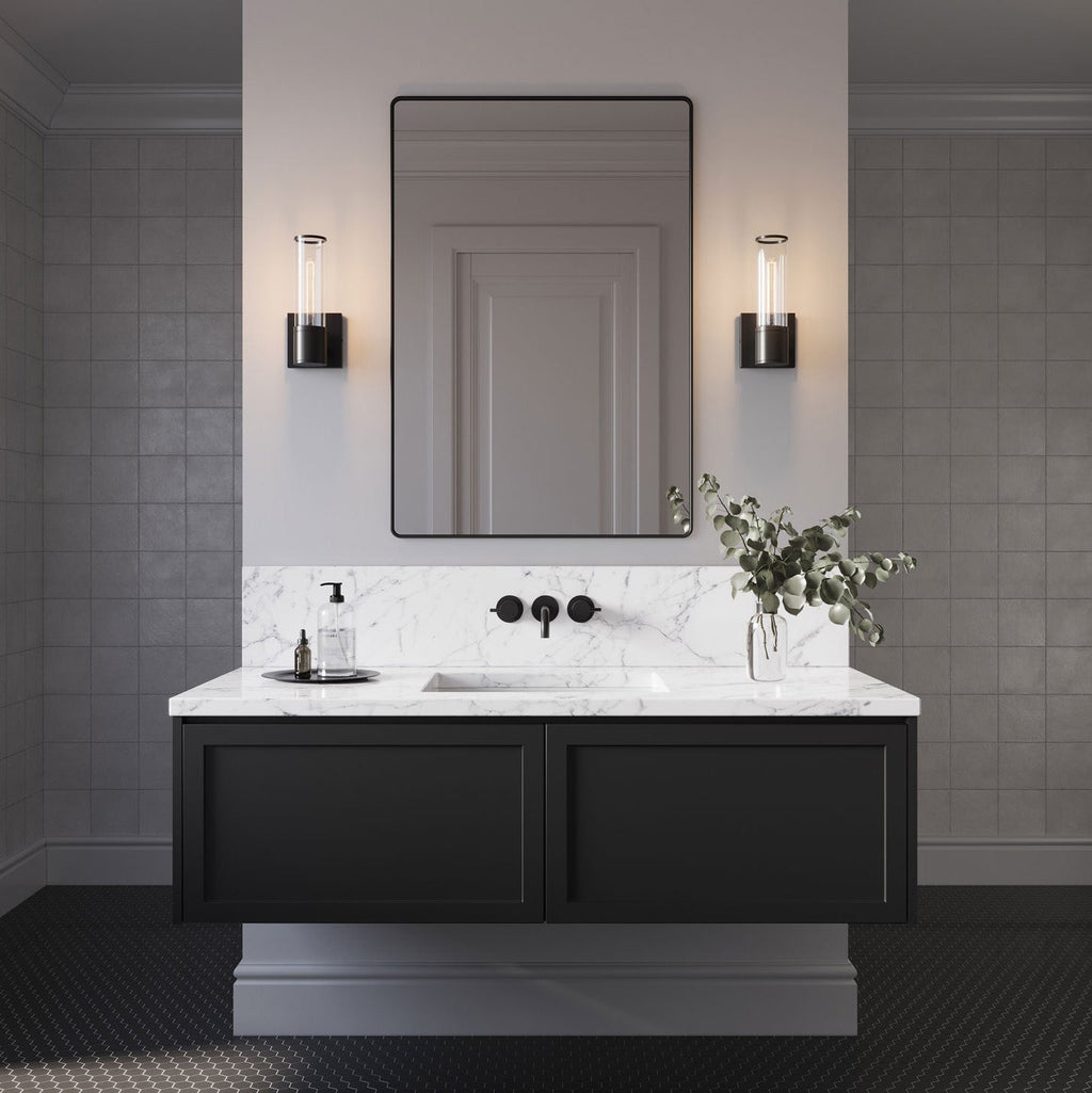 Lea Wall Sconce, Matte Black