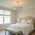 Poppy Ceramic Table Lamp, Glossy Ivory