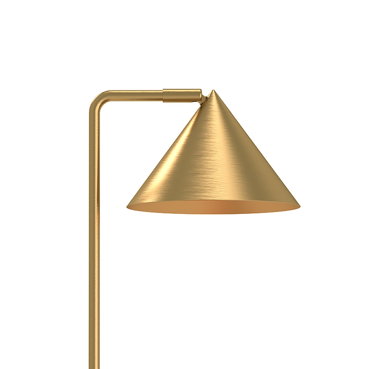 Juno Table Lamp 20", Brushed Brass