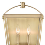 Pierce Wall Sconce, Vintage Brass