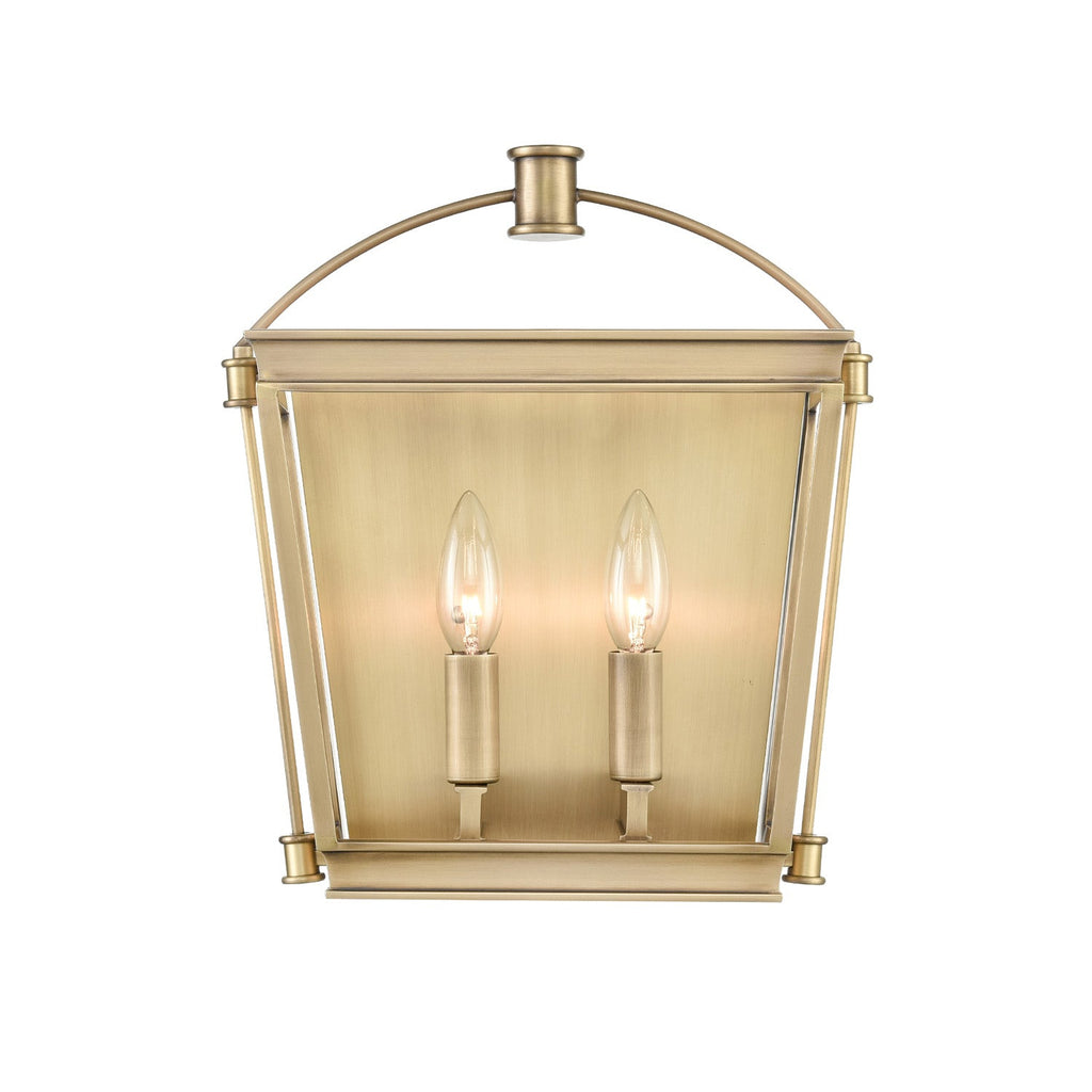 Pierce Wall Sconce, Vintage Brass