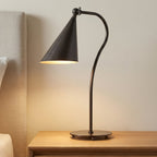 Faye Adjustable Table Lamp, Old Bronze
