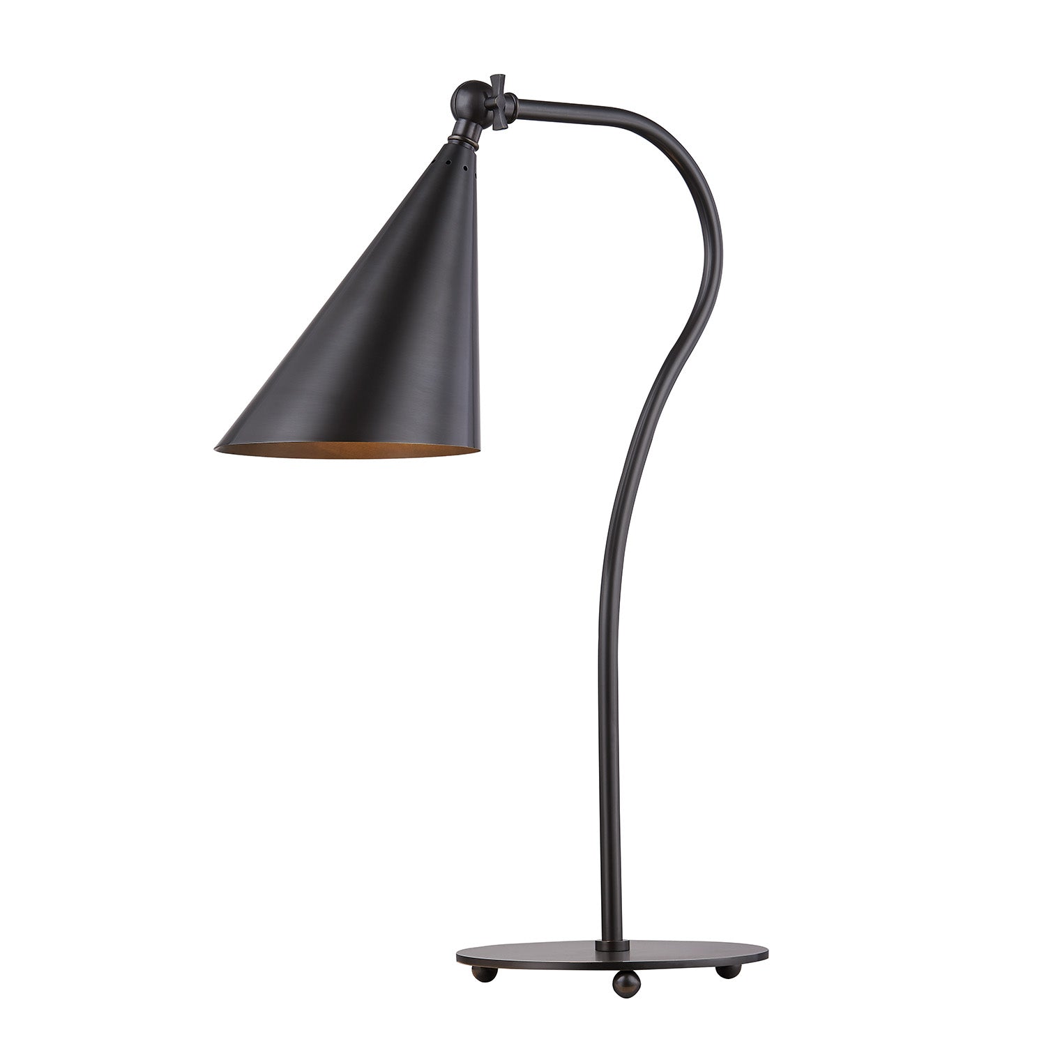 Faye Adjustable Table Lamp, Old Bronze