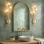 Anita Wall Sconce 24", Gold Leaf