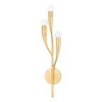 Anita Wall Sconce 24", Gold Leaf