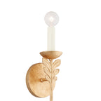 Aviva Wall Sconce 20", Gold Leaf