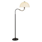 Trudy Floor Lamp 68", Matte Black