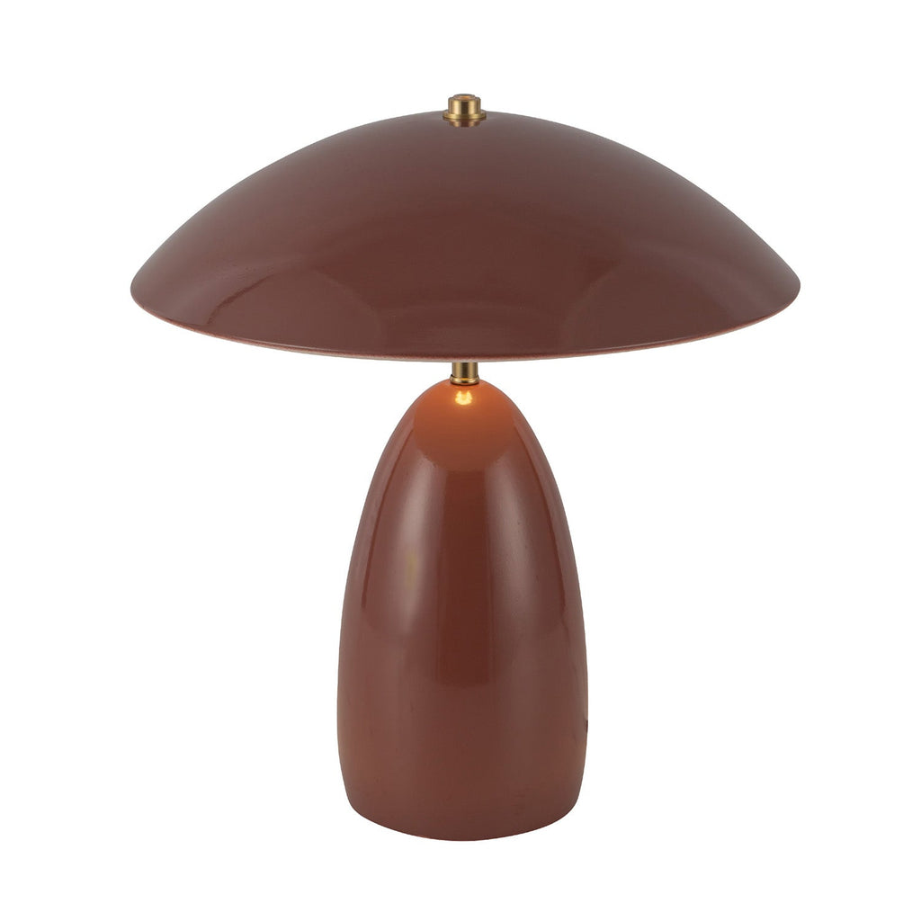 Aubrey LED Table Lamp, Maroon