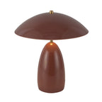 Aubrey LED Table Lamp, Maroon