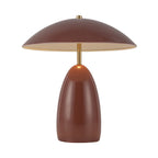 Aubrey LED Table Lamp, Maroon