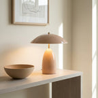 Aubrey LED Table Lamp, Blush