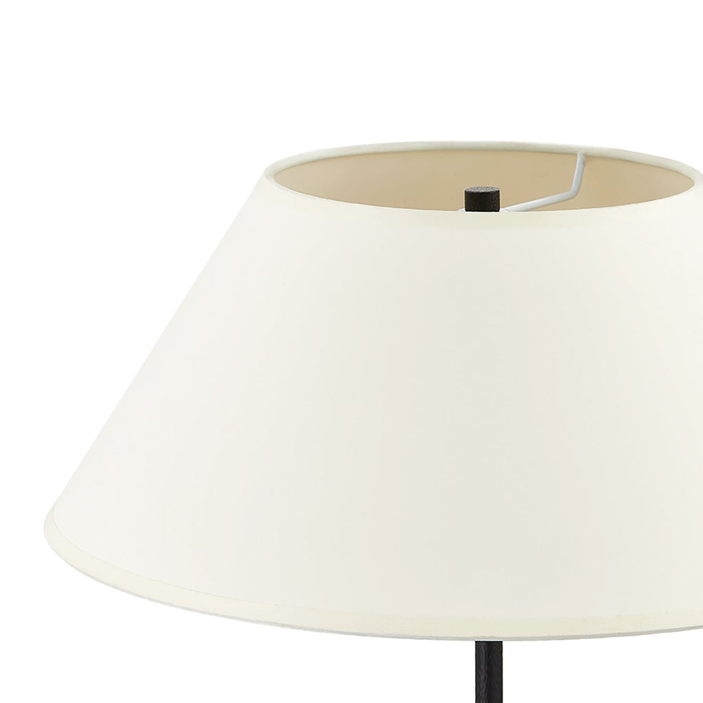 Odin Table Lamp 18", Forged Iron