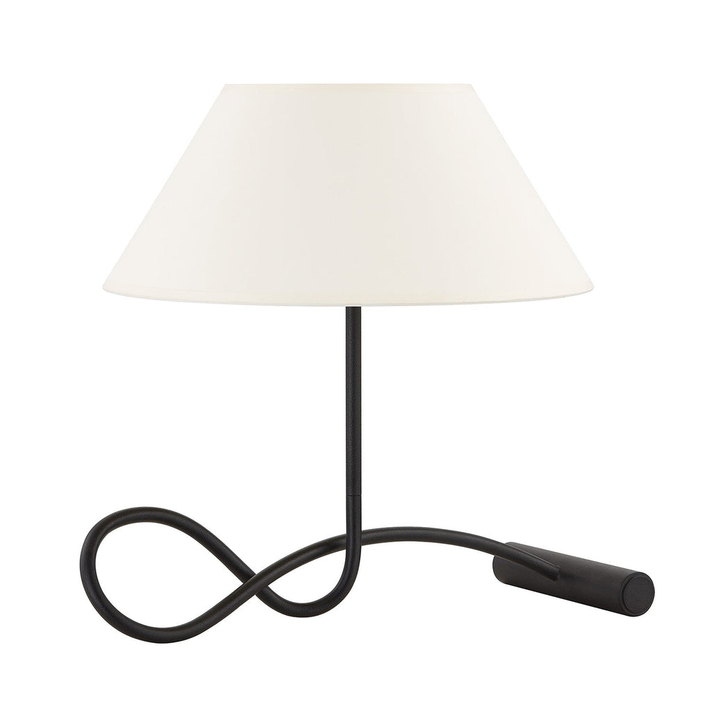 Odin Table Lamp 18", Forged Iron
