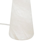 Juliet Table Lamp, Alabaster with Brass Accents