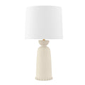 Bonnie Ceramic Table Lamp, Antique Ivory
