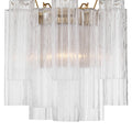 Grace Wall Sconce 14" Gold with Clear Glass