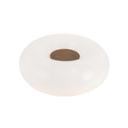 Otto LED Table Lamp 13", Aged Brass and Opal Glass