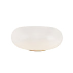 Otto LED Table Lamp 13", Aged Brass and Opal Glass