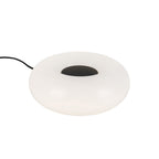 Otto LED Table Lamp 9", Matte Black and Opal Glass