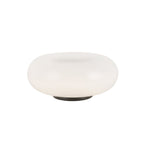Otto LED Table Lamp 9", Matte Black and Opal Glass