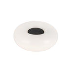 Otto LED Table Lamp 9", Matte Black and Opal Glass