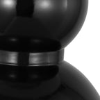 Truett Table Lamp 27", Glossy Black
