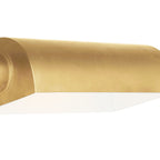 Gunther Floor Lamp 47", Modern Brass