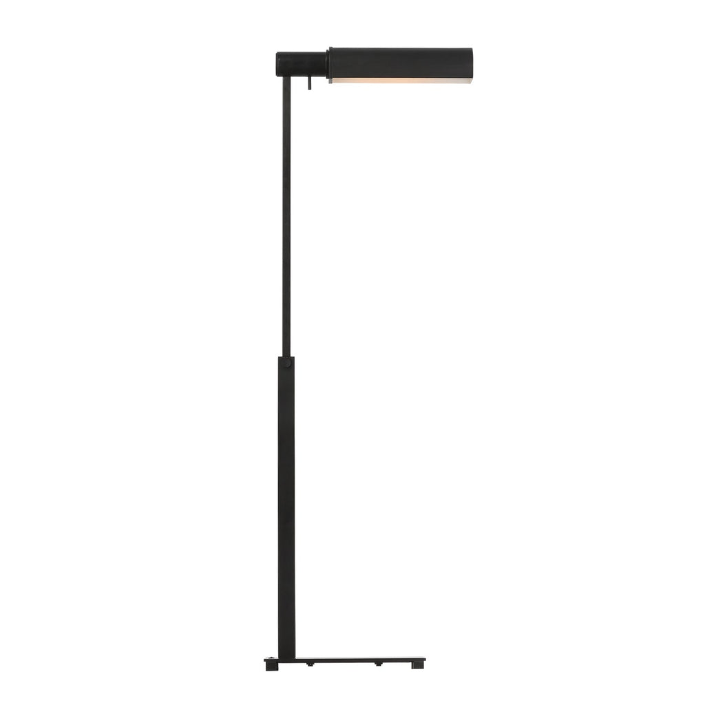 Edwin Floor Lamp 43", Aged Iron