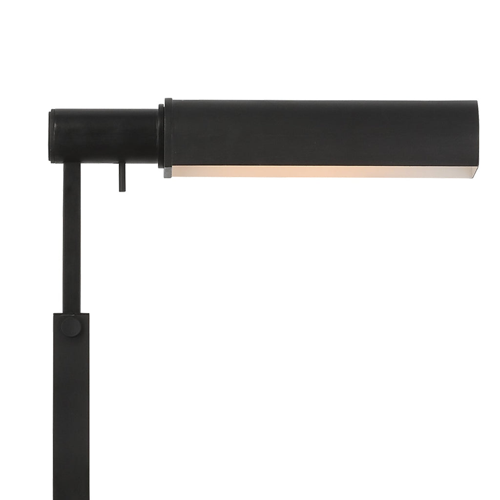 Edwin Floor Lamp 43", Aged Iron