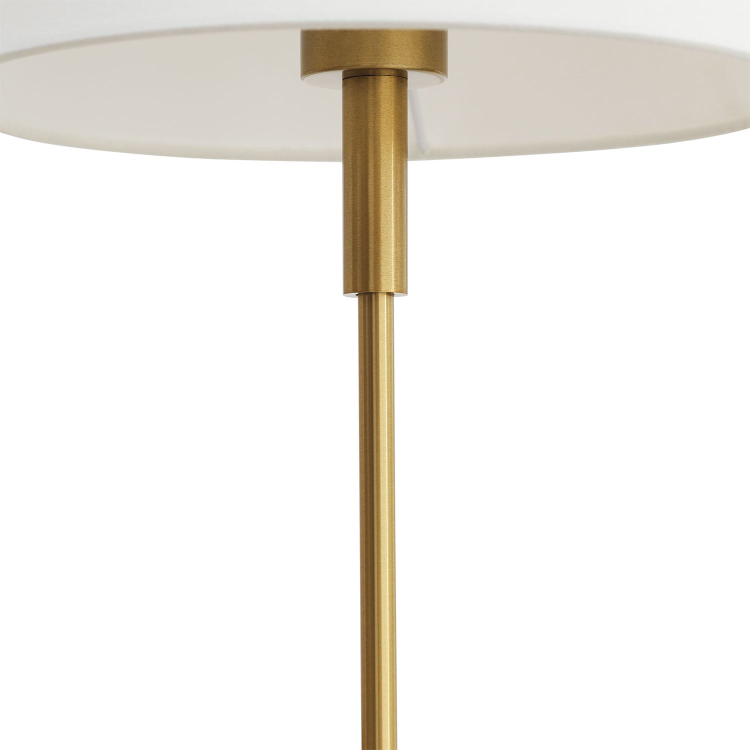 Hazelton Table Lamp, Satin Brass