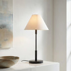 Hazelton Table Lamp, Matte Black