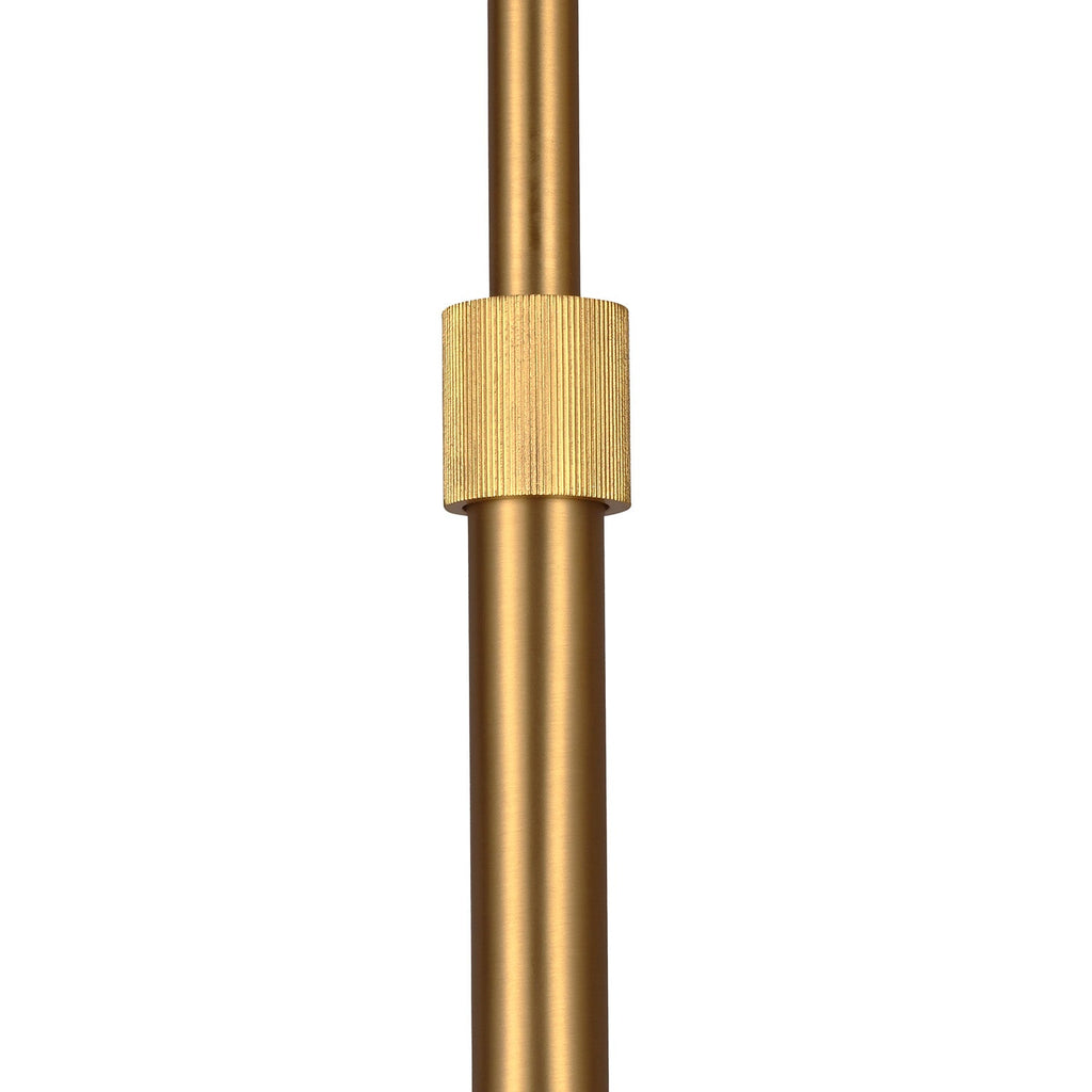 Langdon Floor Lamp 68", Modern Brass