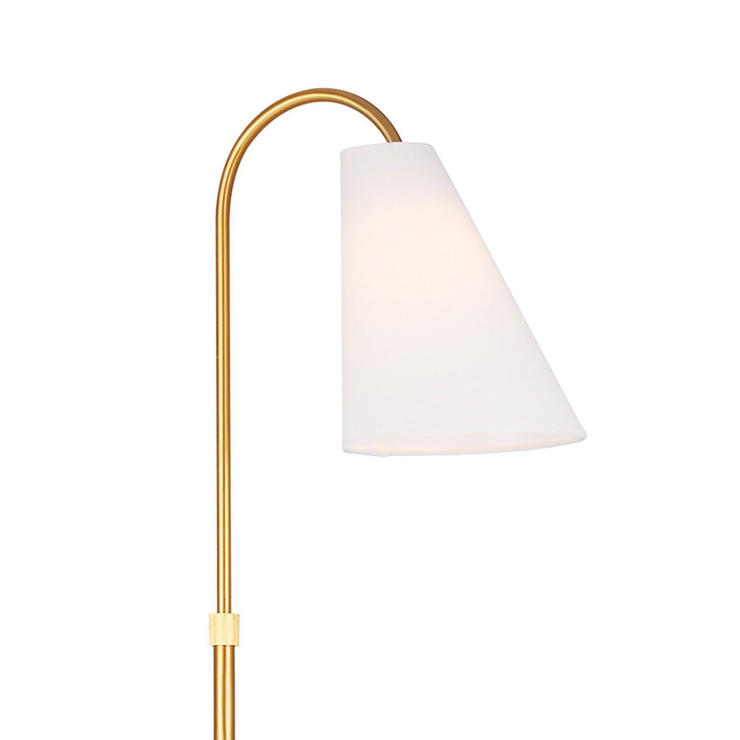 Langdon Floor Lamp 68", Modern Brass