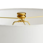 Agnes Table Lamp 26", Glossy Honey