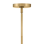 Declan 4 Light Chandelier 28", Satin Brass